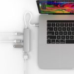 Cổng Chuyển HyperDrive 4k HDMI 4 in 1 USB-C HUB Silver