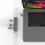 Cổng Chuyển HyperDrive 4k HDMI 4 in 1 USB-C HUB Space gray