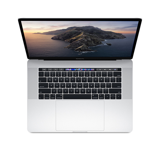 macbook pro 15 inches 2019 màu bạc