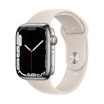 apple watch series 7 lte mặt thép dây cao su