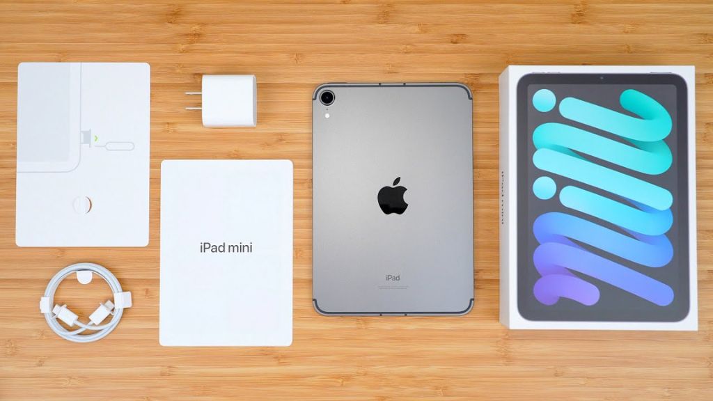 Bên trong hộp iPad Mini 6 2021