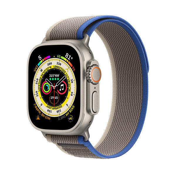 apple watch ultra titanium trail loop