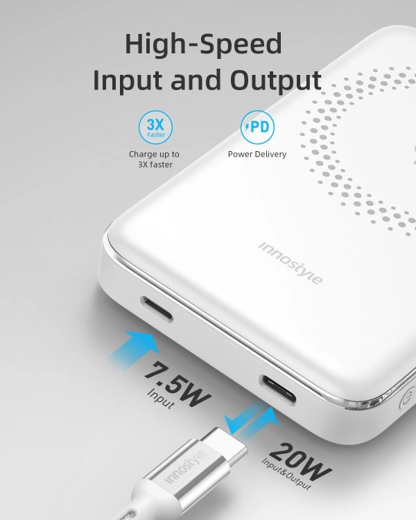 Sạc dự phòng Magsafe iPhone Innostyle PowerMag Slim