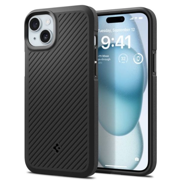 Ốp Lưng iPhone 15 Plus Spigen Core Armor Matte Black
