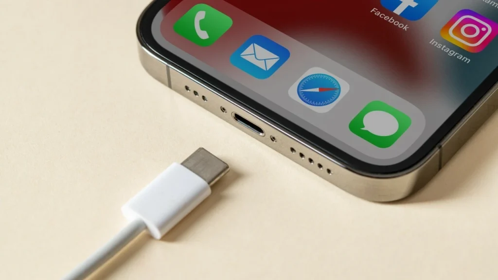 cổng USB Type C cho iphone