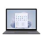surface laptop 5 Alcantara vải bạc silver