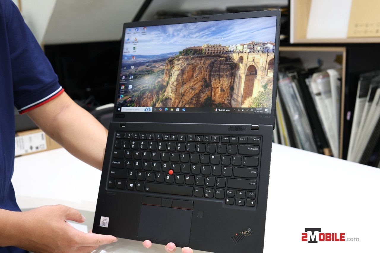 ThinkPad X1 carbon Gen 8 xoay gập 180 độ