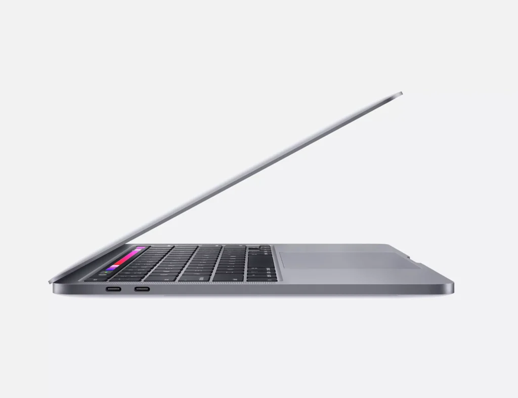 MacBook Pro M1 có 2 cổng Thunderbolt USB-C MacBook Pro M1 có 2 cổng Thunderbolt USB-C