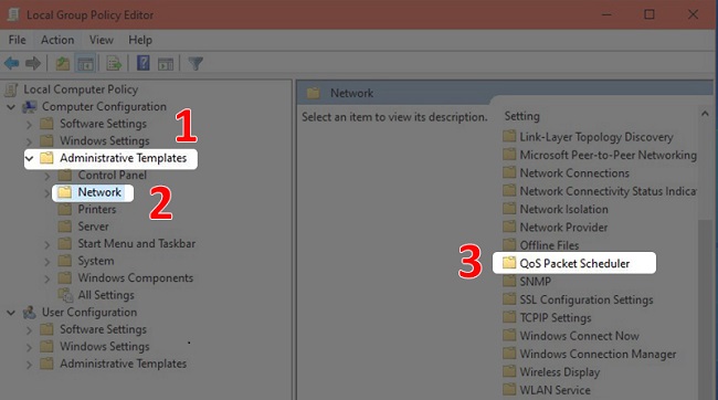 Thay đổi giới hạn băng thông như ý cho Laptop của bạn