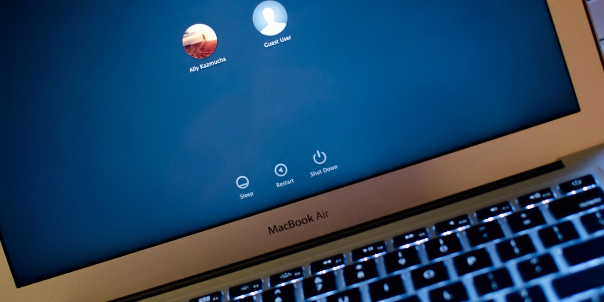 Cách tạo tài khoản khách trên Macbook