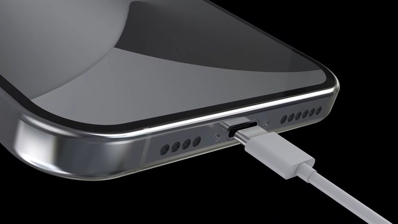 cổng lightning trên iPhone 15 Series