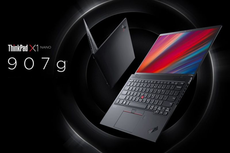 thiết kế thinkpad x1 nano nhỏ gọn