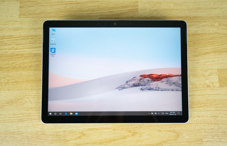 Màn hình surface go ấn tượng