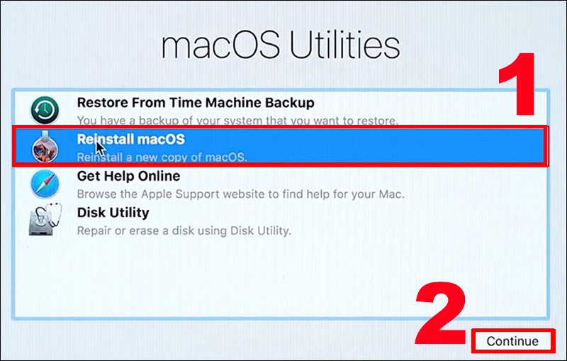 Hướng dẫn cách reset Macbook Air về trạng thái ban đầu