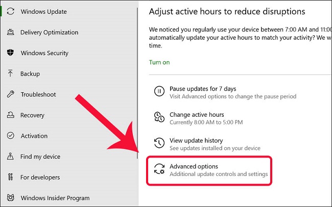 Cách tắt Windows Update tạm thời - Bước 3