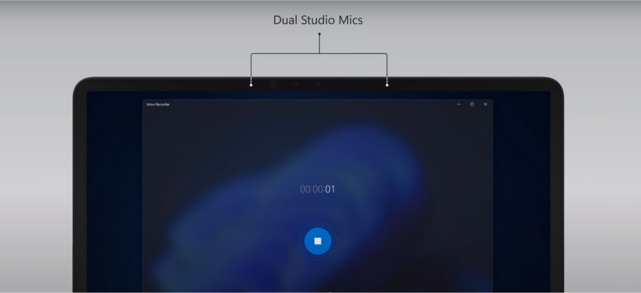 camera surface laptop studio