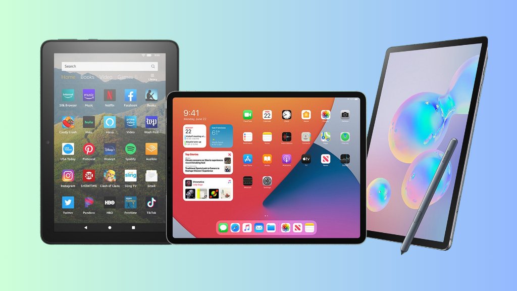 Máy tính bảng hệ điều hành iPadOS và Android