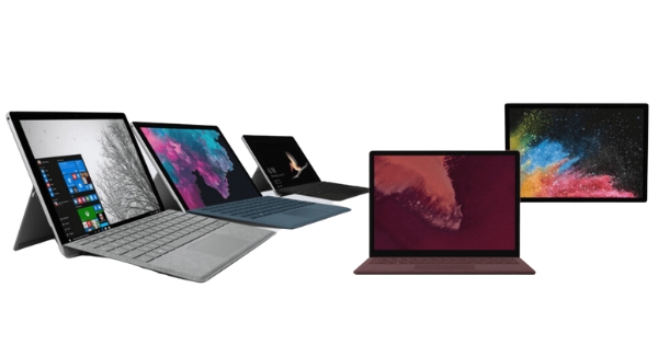 surface cũ đã qua sử dụng
