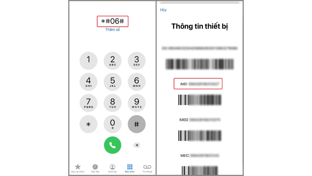 kiểm tra imei iphone