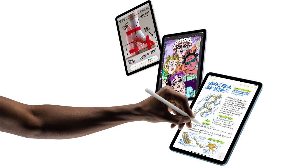 ipad air và apple pencil