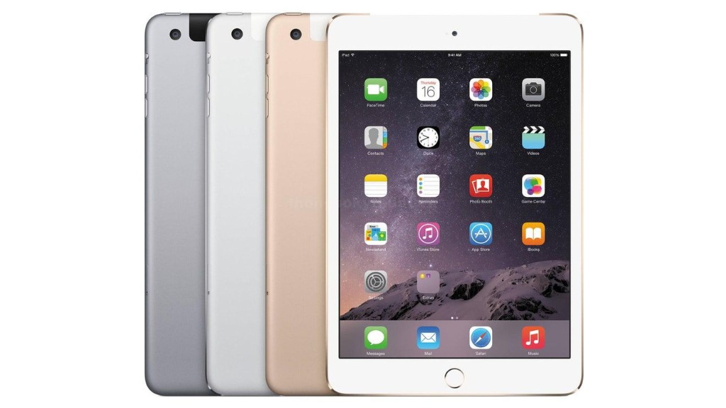 màu của ipad mini 4