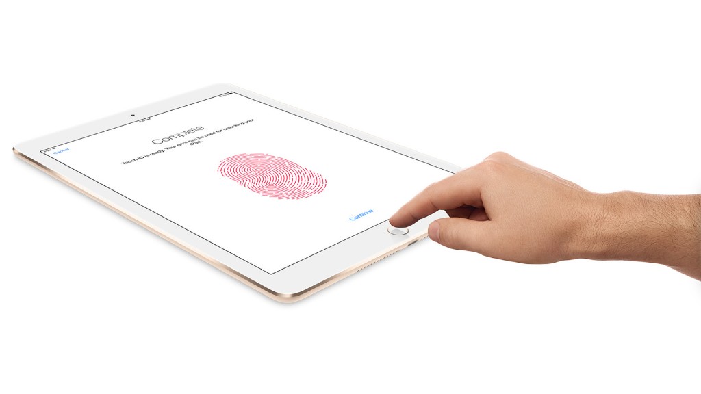 Touch ID trên ipad mini 4