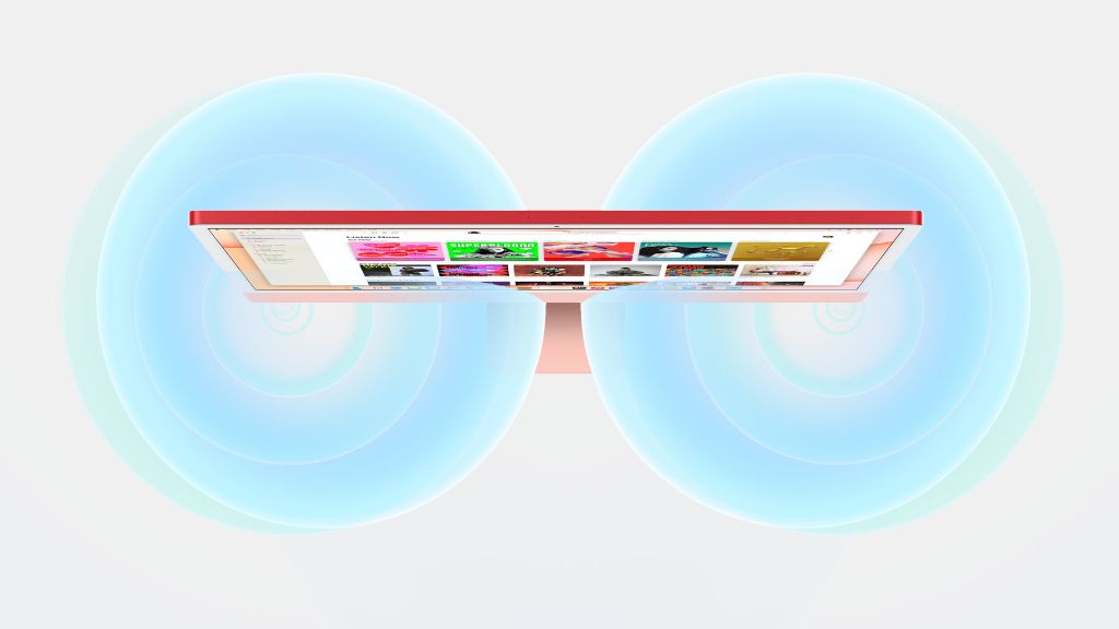 âm thanh trên imac m1 24 inch