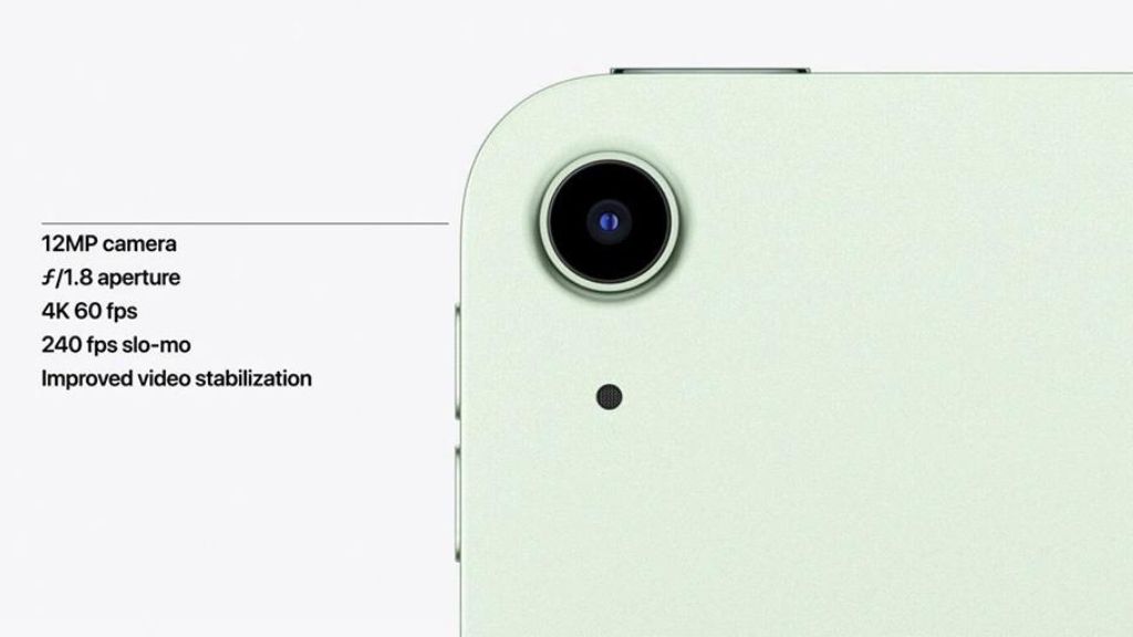 camera ipad air 4