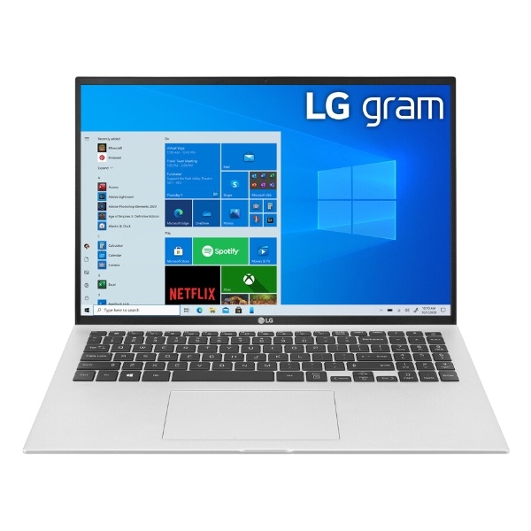 lg gram 14 2021 màu bạc