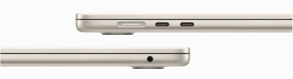 cổng kết nối macbook air 2023