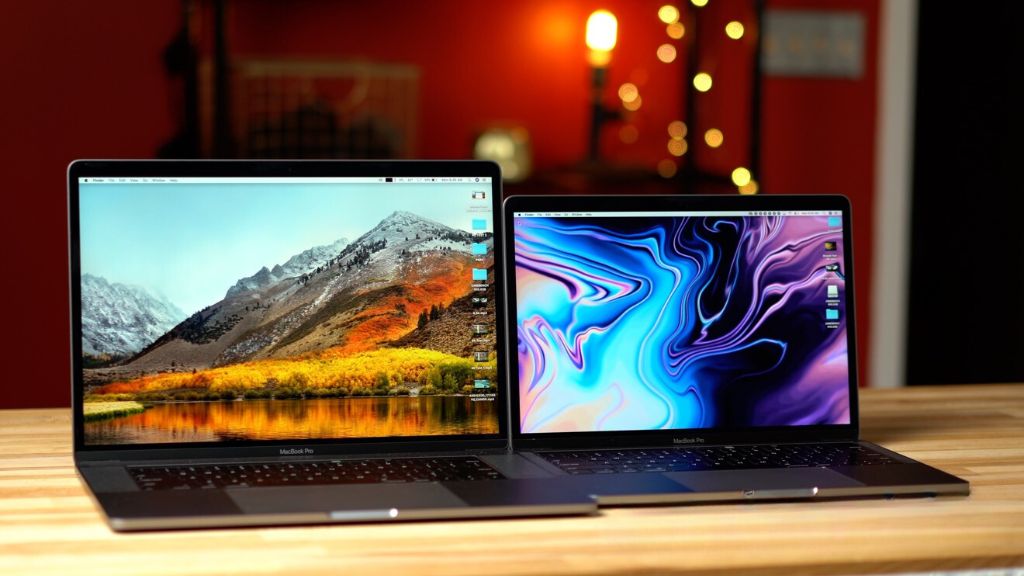 kích thước màn hình macbook pro 2018