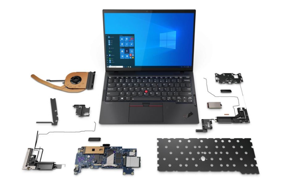 linh kiện bên trong thinkpad x1 nano