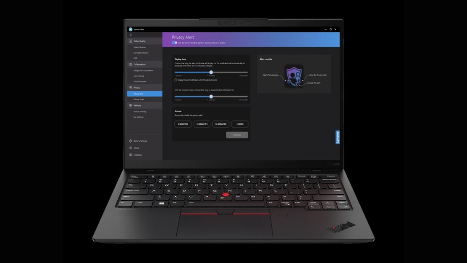 Think Shield trên thinkpad x1 nano gen 3