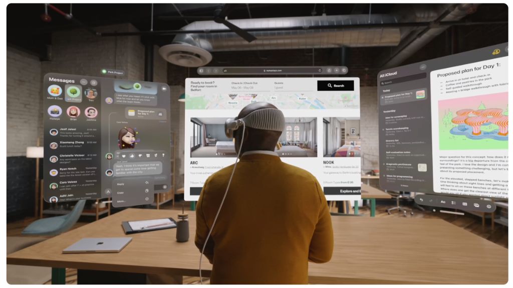 hệ điều hành visionOS