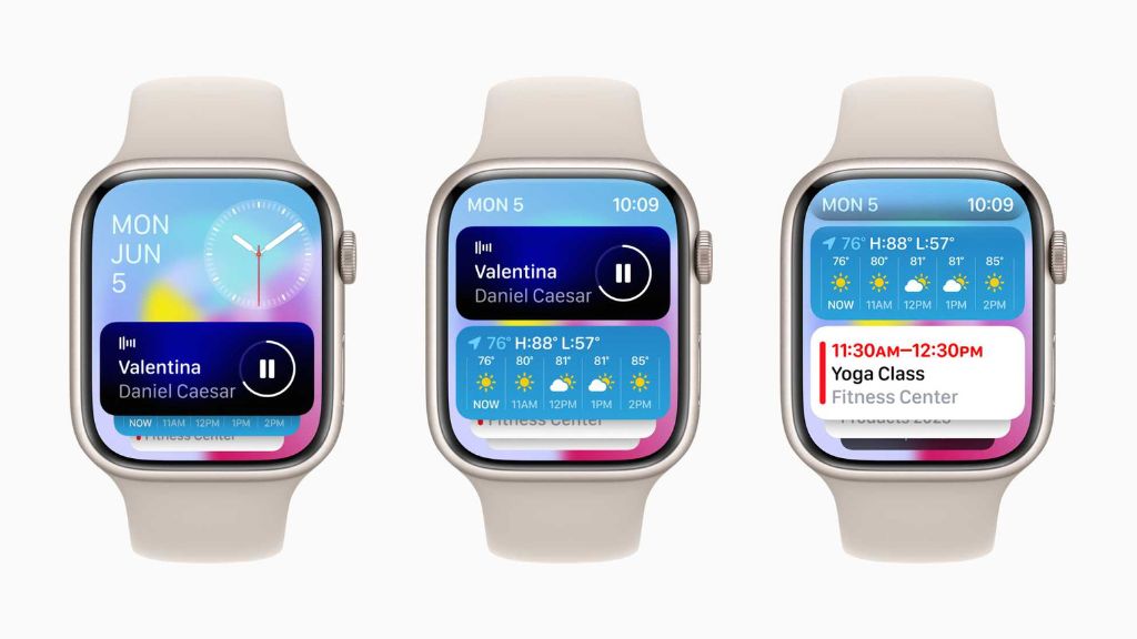 tính năng ngăn xếp thông minh trên watchOS 10