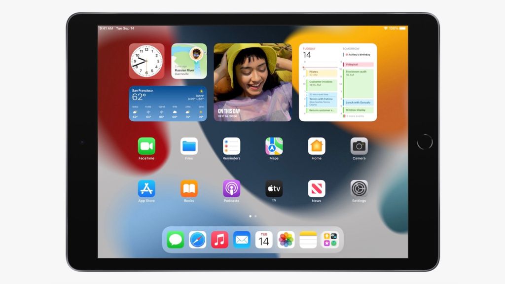 kích thước màn hình ipad gen 9