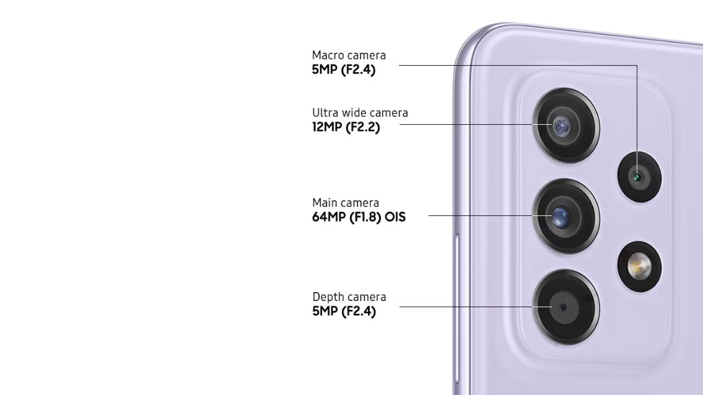 camera sansung galaxy a52