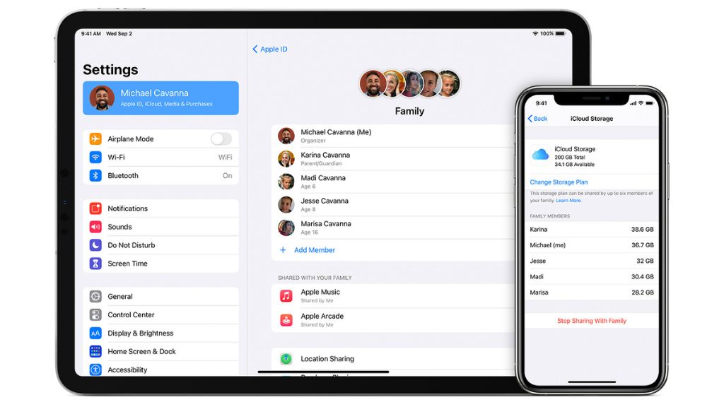 cách thoát icloud trên ipad