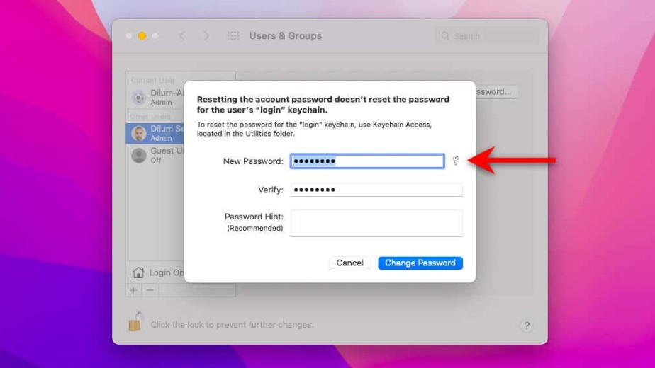 quên mật khẩu macbook air m2