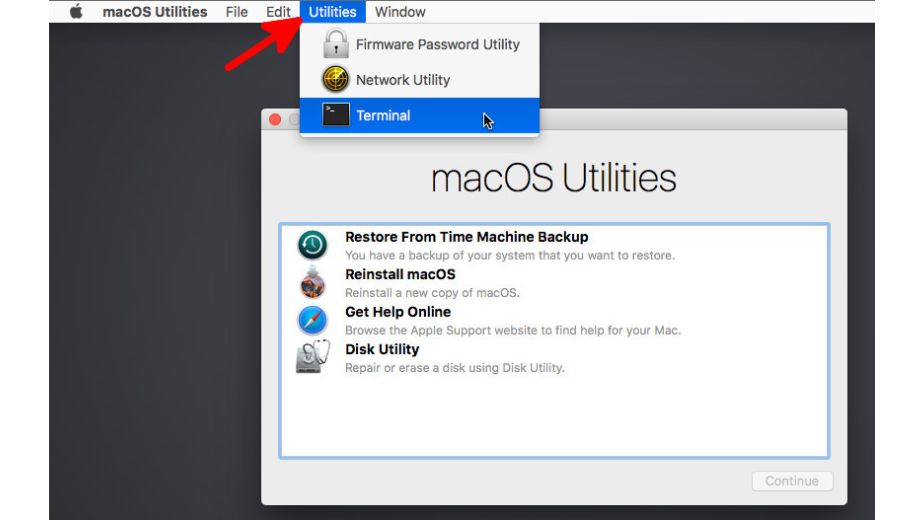 reset mật khẩu macbook m1