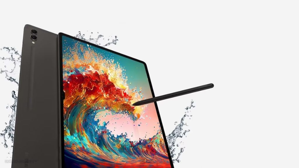 thiết kế của samsung galaxy tab s9