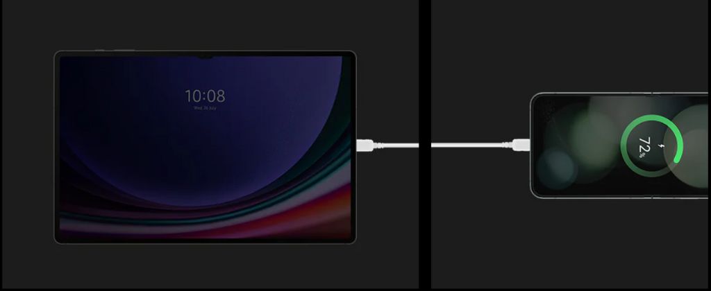 dung lượng pin trên samsung galaxy tab s9