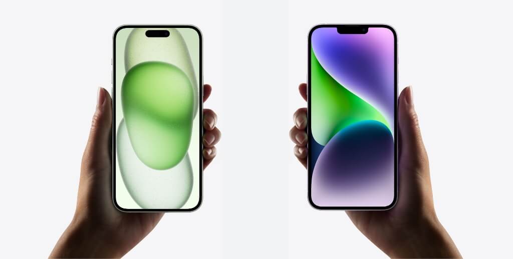 So sánh màn hình iPhone 15 Plus và iPhone 14 Plus