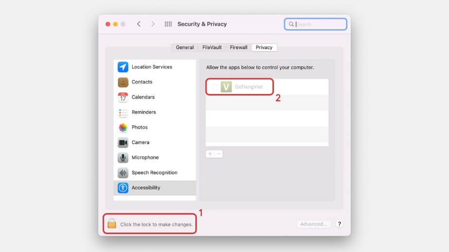 tải phần mềm GoTiengViet cho macbook m1