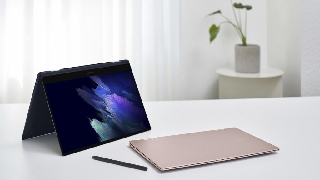 thiết kế của laptop samsung