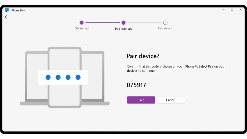 Cách kết nối iphone với laptop windows