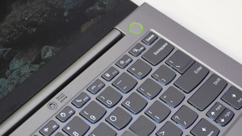 ThinkBook G5 có touch ID