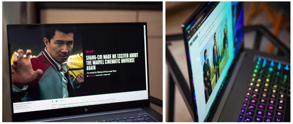 HP Zbook Studio 15 G8 màn hình OLED