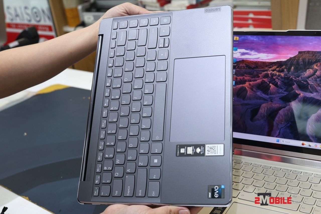 Bàn phím Yoga 9i Gen 8 storm grey