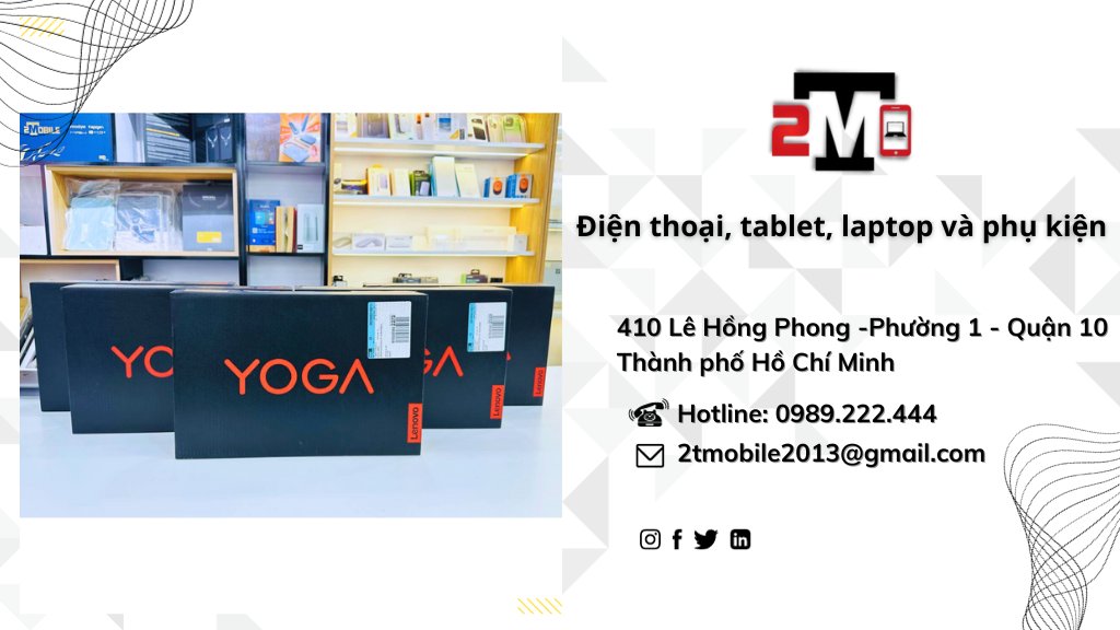 Lenovo Yoga 6 13ABR8 chính hãng, sẵn hàng giá rẻ